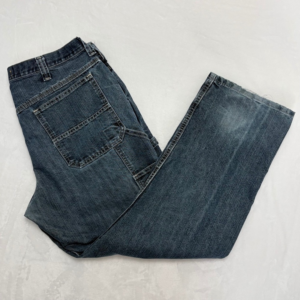 Lee Carpenter‎ Jeans Mens 38x30 Blue Denim Relaxed Fit Workwear Utility Pants